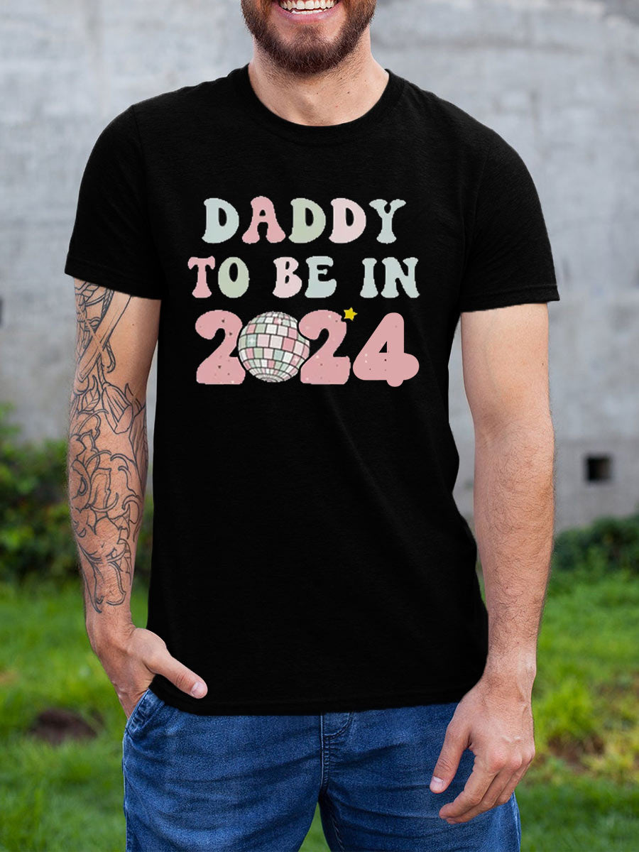 daddy to be shirt, new dad shirt, be nice to me my wife is