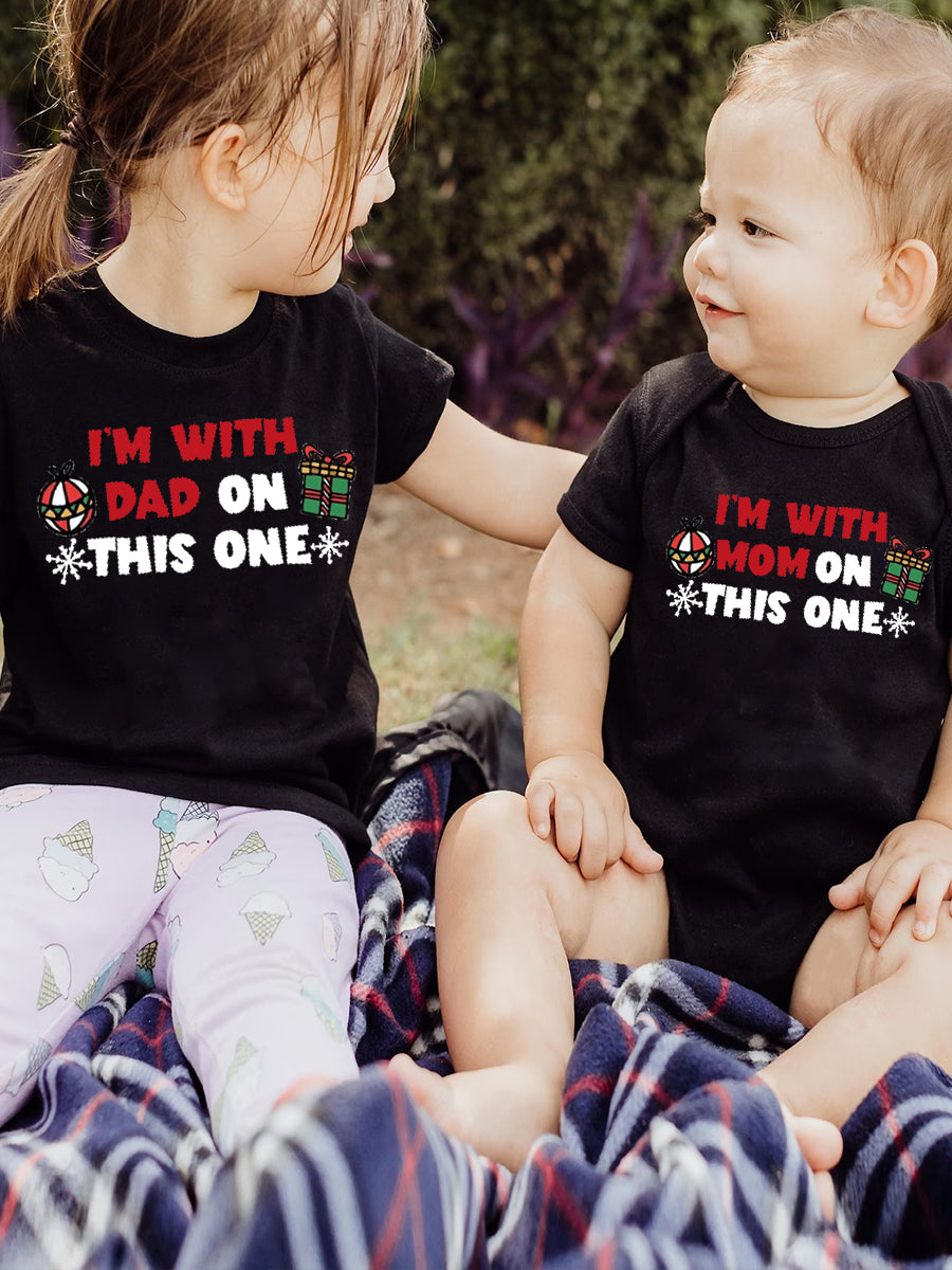 Matching Christmas Outfits Announcement Family Matching Shirt