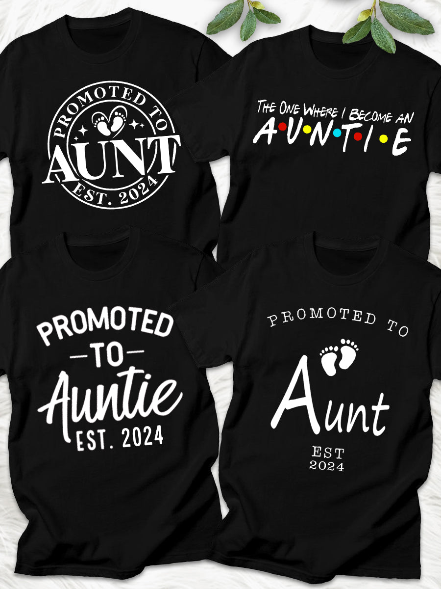 Promoted To Aunt Shirt