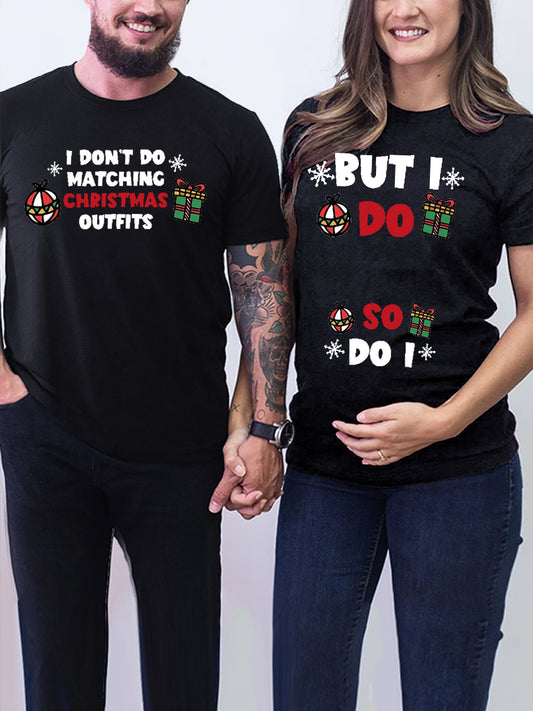 Matching Christmas Outfits Announcement Family Matching Shirt