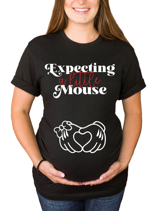 Excepting A Little Mouse Maternity Shirt