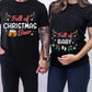 Full Of Baby Christmas Couple Shirt