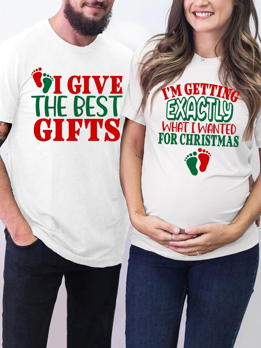 I'm Getting Exactly What I Wanted For Christmas Couple Sweatshirt