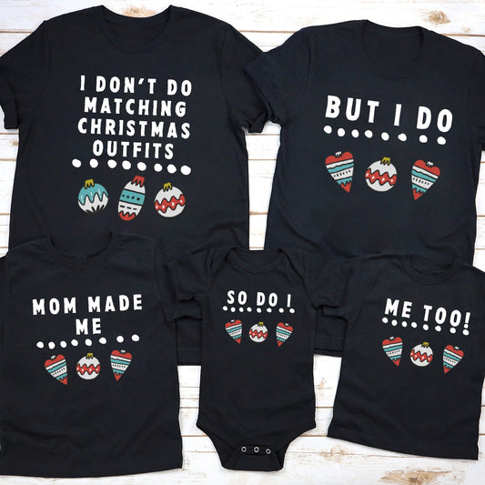 Matching Christmas Outfits Family Shirt