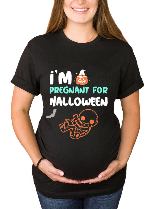 I'm Pregnant For Halloween Maternity Shirt