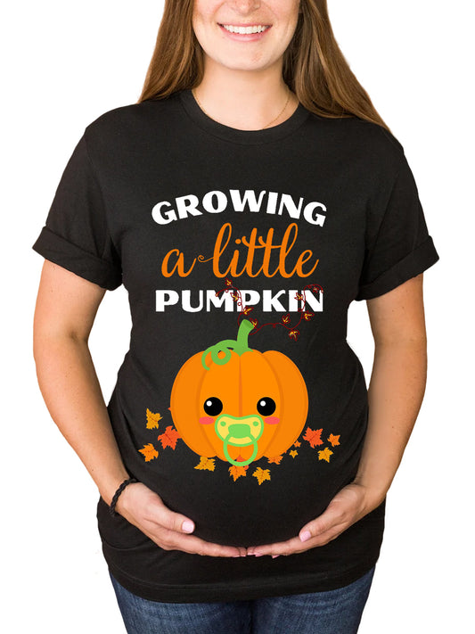 Growing A Little Pumpkin Maternity Shirt