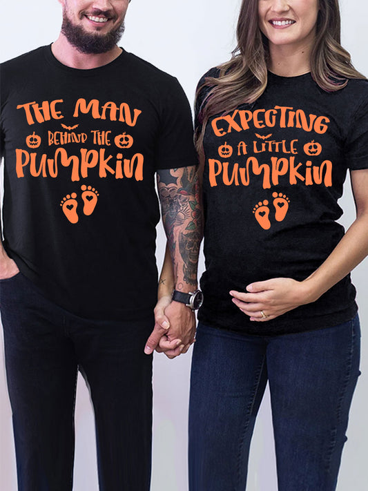 Excepting A Little Pumpkin Couple Shirt