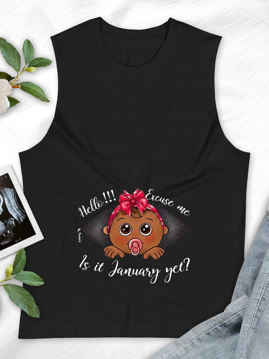 Customizable Months Black Cute Pacifier Baby Girl Maternity Shirt