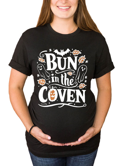 Bun In The Coven Maternity Shirt