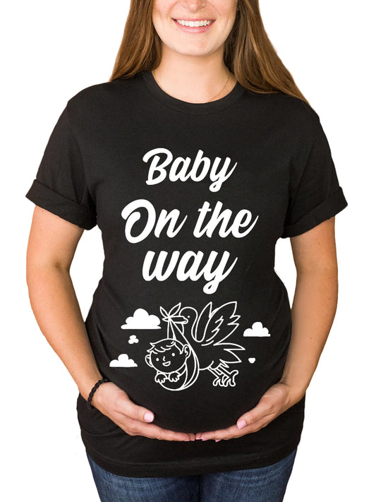 Baby On The Way Maternity Shirt