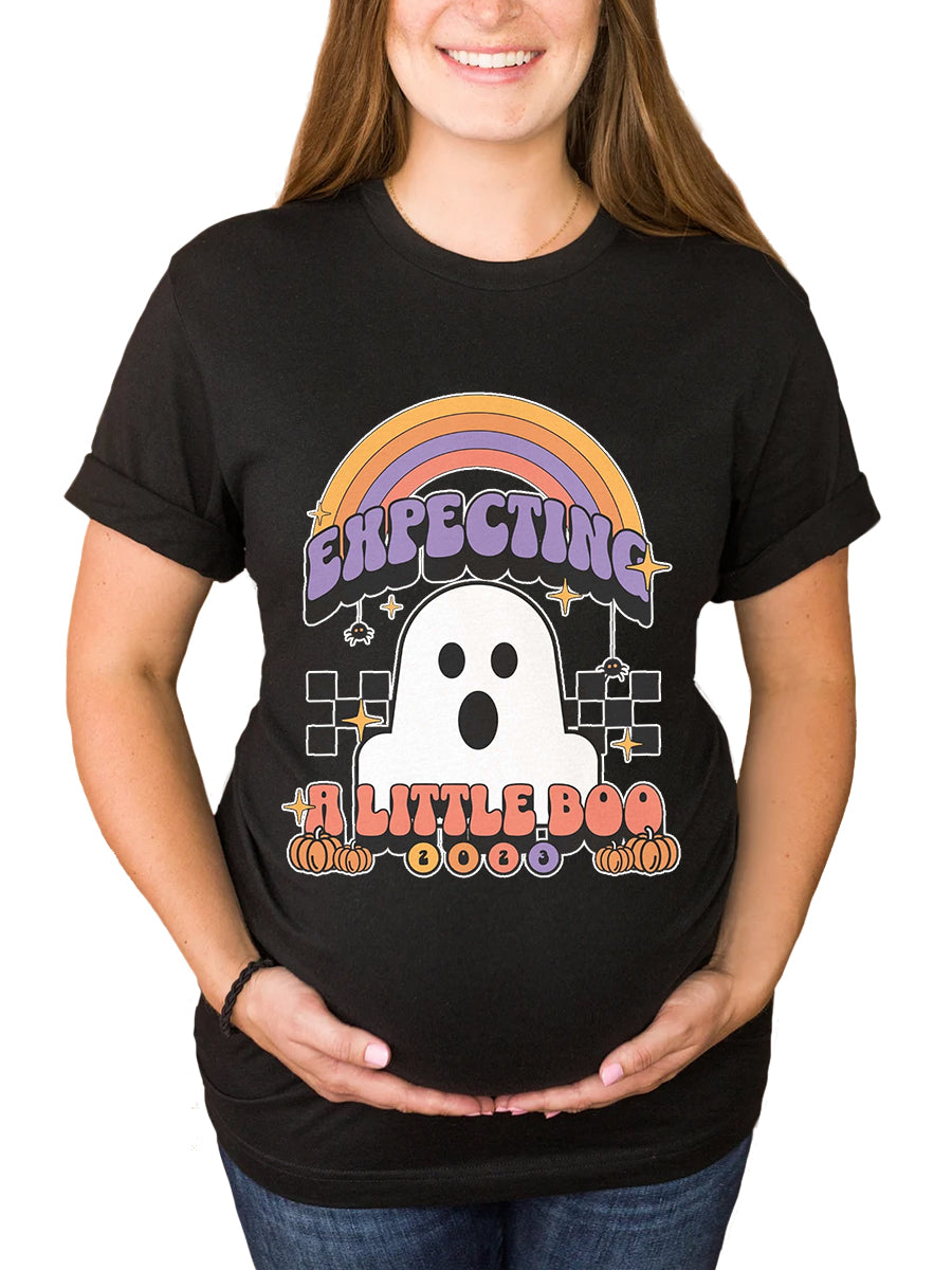 Expecting A Little Boo Maternity Shirt