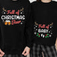 Full Of Baby Christmas Couple Shirt