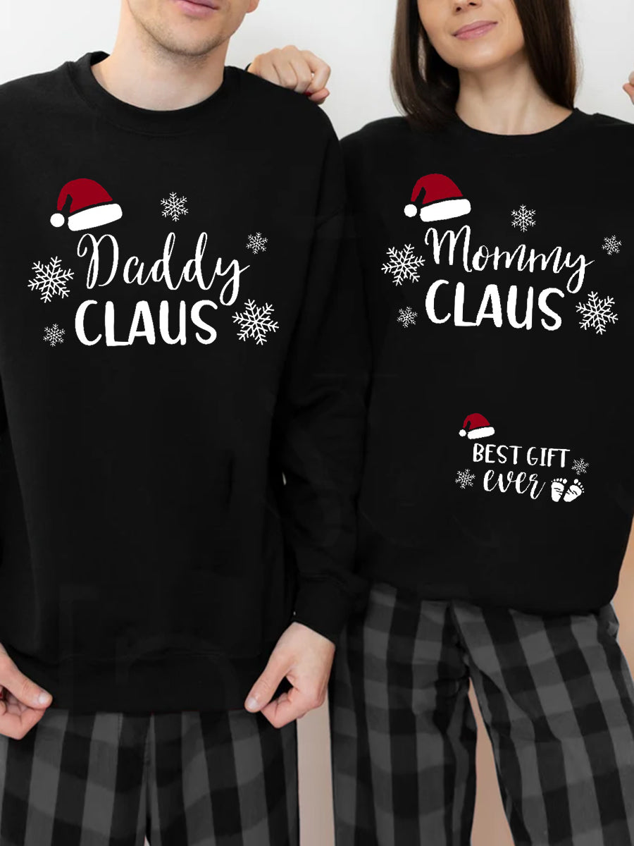 Mommy & Daddy Claus Couple Shirt