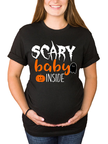 Scary Baby Inside Maternity Shirt