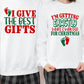 I'm Getting Exactly What I Wanted For Christmas Couple Shirt