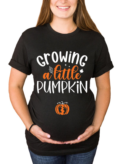 Growing A Little Pumpkin Maternity Shirt