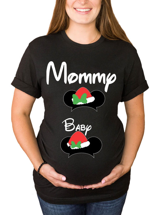 Mommy Baby Bump Maternity Shirt