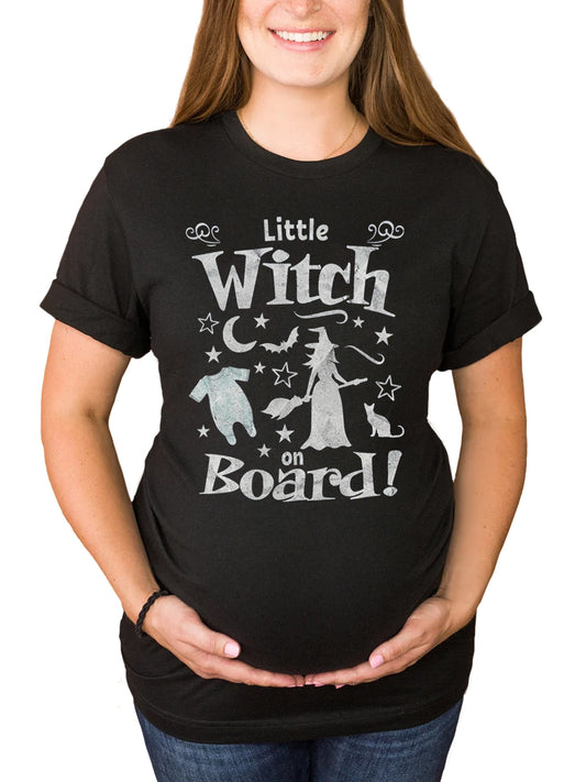 Little Witch On Board Maternity Shirt