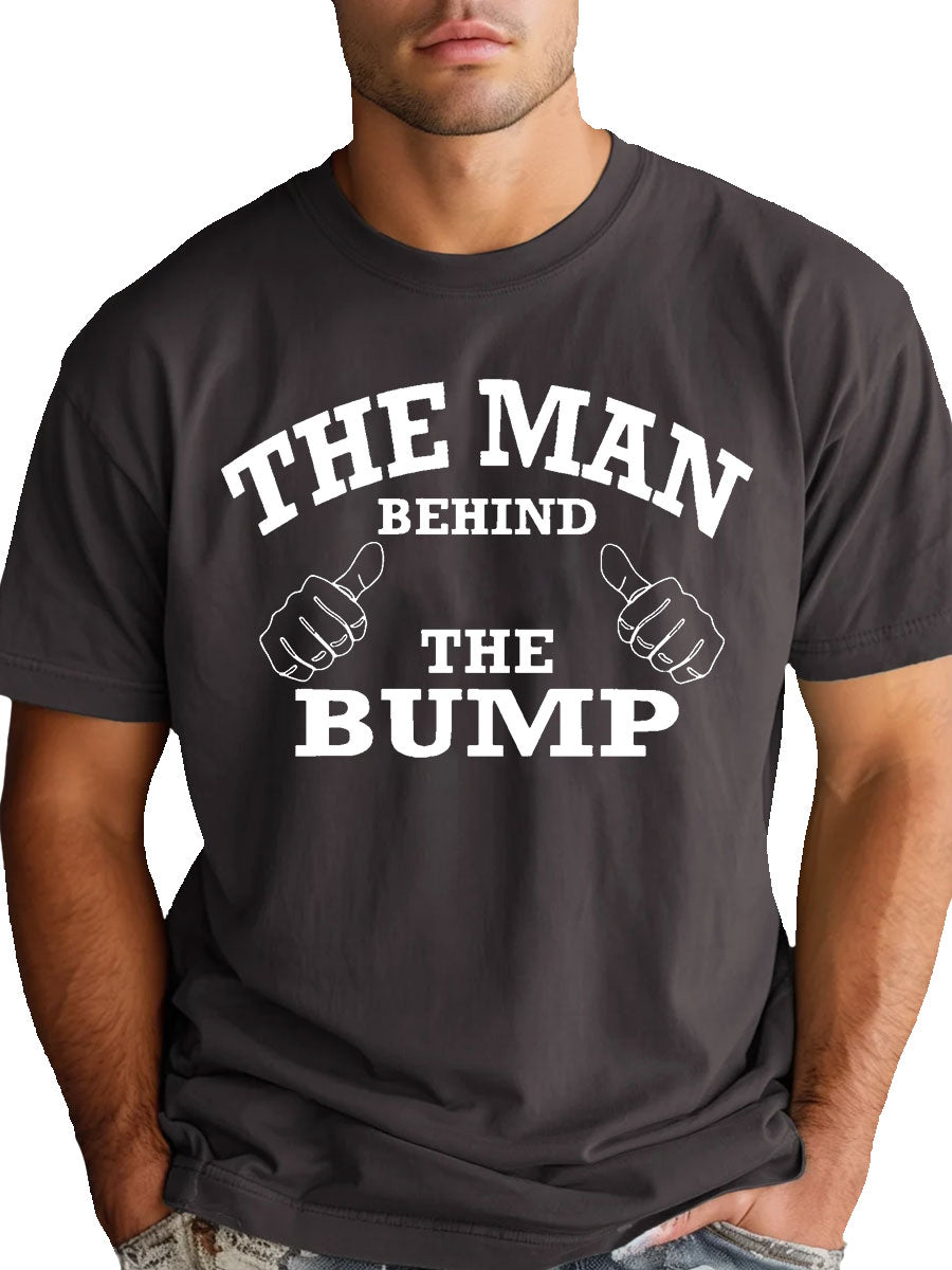 The Man Behind The Bump Daddy Shirt