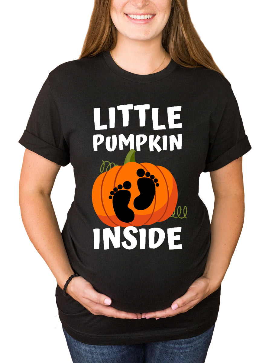 Little Pumpkin Inside Maternity Shirt