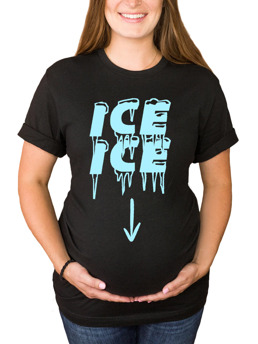 Ice Ice Baby Pregnancy Announcement Shirt