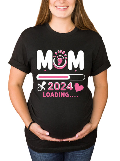 Mom 2024/2025 Loading Maternity Shirt