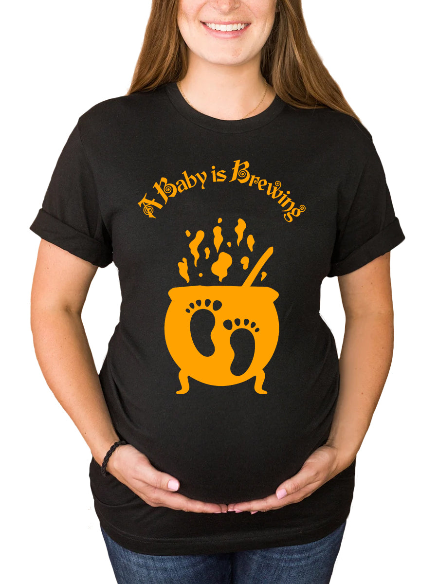 A Baby Is Brewing Maternity Shirt