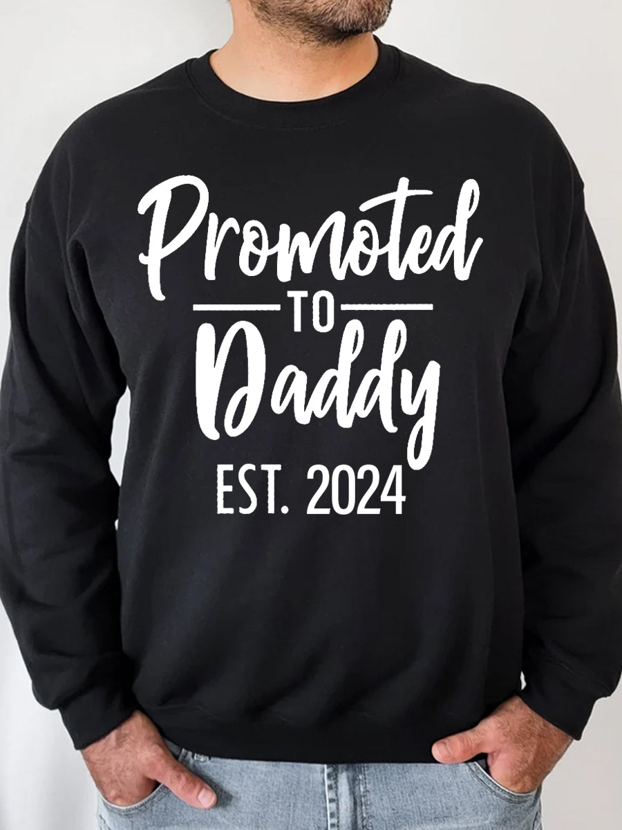 Promoted To Mommy EST. 2024/2025 Couple Sweatshirt