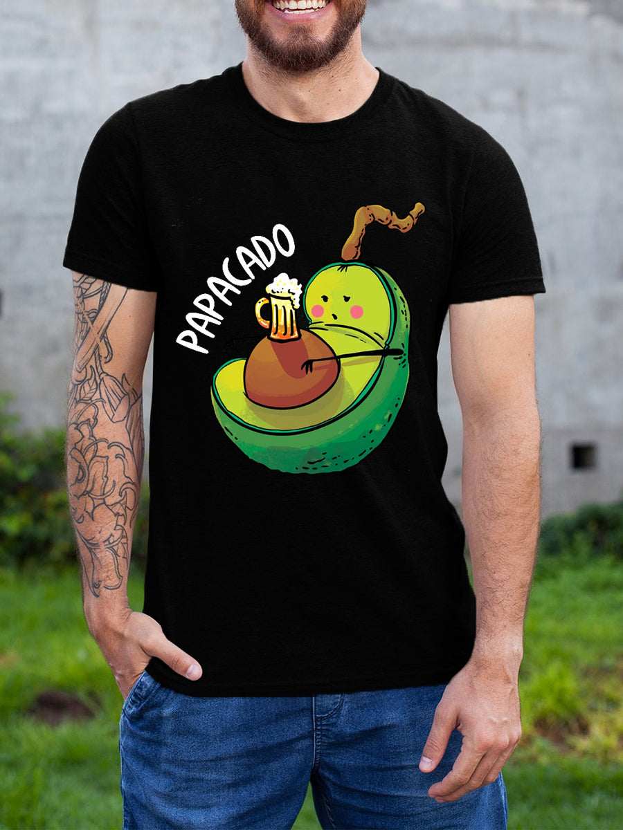 Mama & Papacado Announcement Couple Shirt