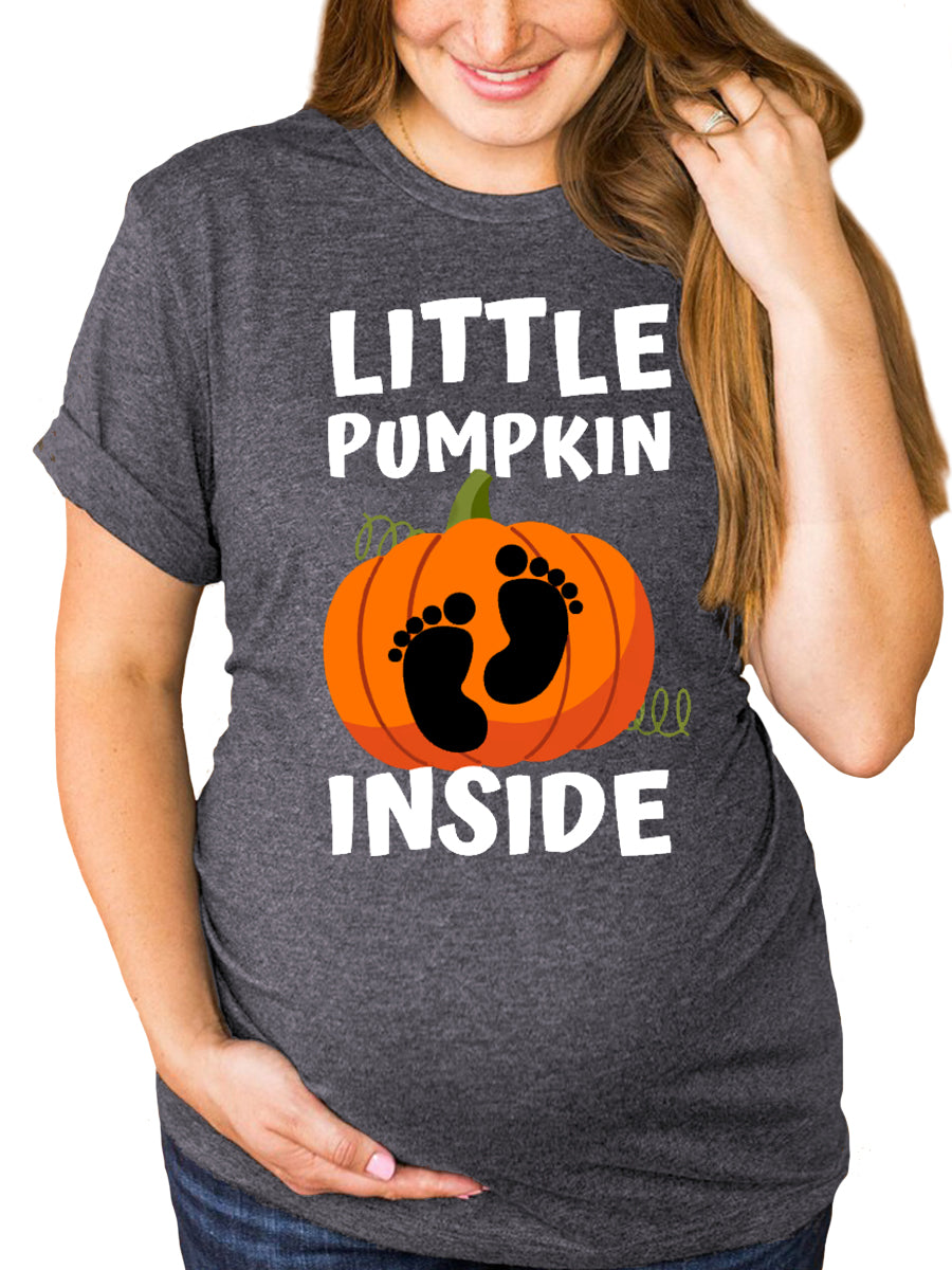 Little Pumpkin Inside Maternity Shirt