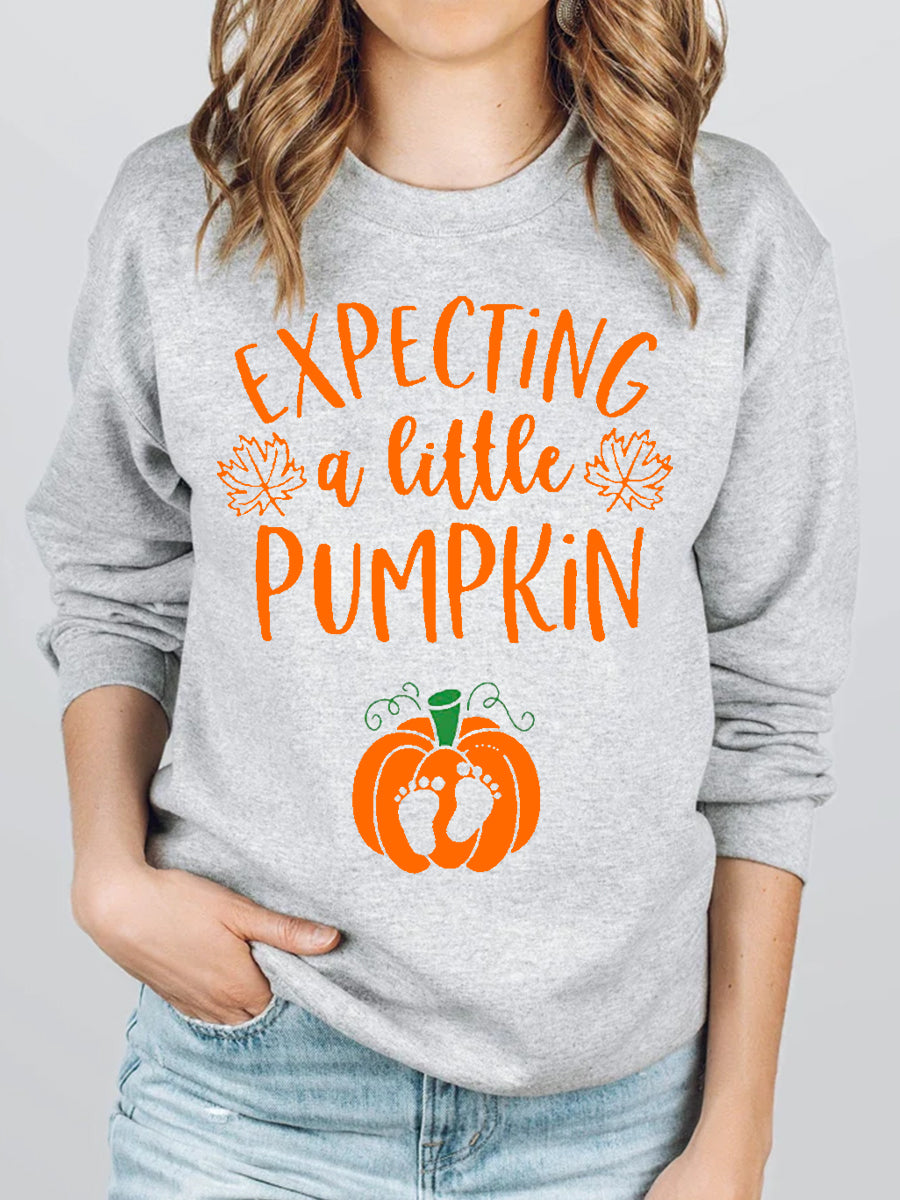 Expecting A Little Pumpkin Maternity Shirt