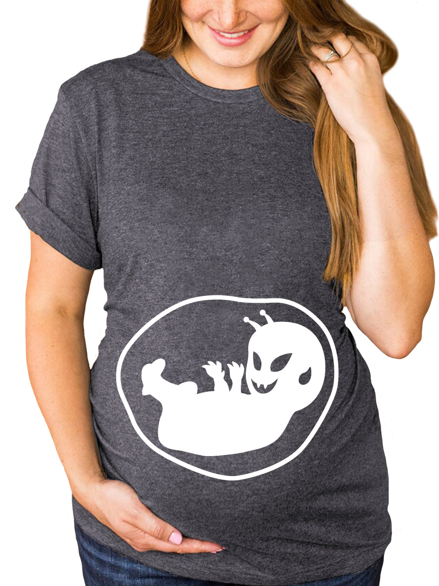 Baby Alien Maternity Shirt