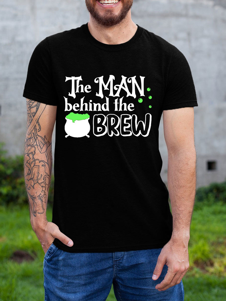 A Baby Is Brewing Announcement Couple Shirt