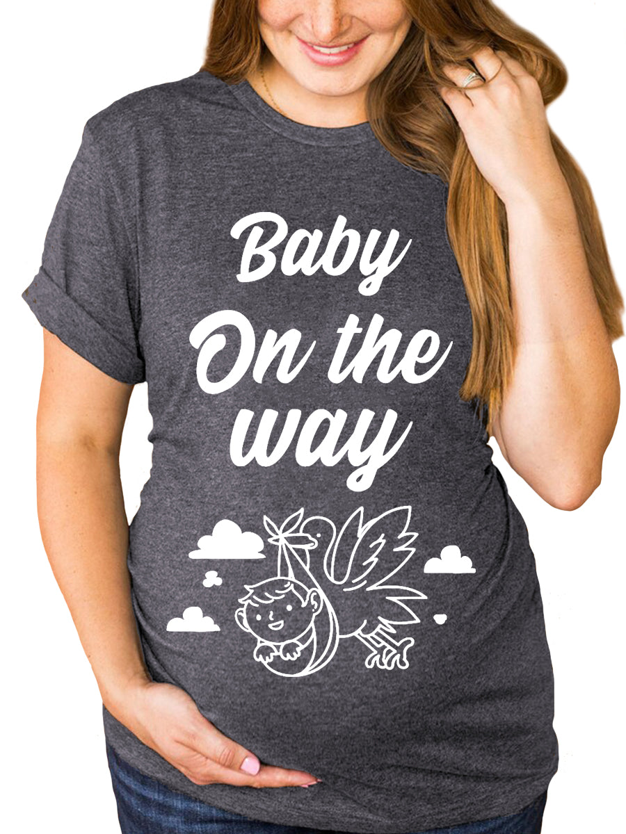 Baby On The Way Maternity Shirt