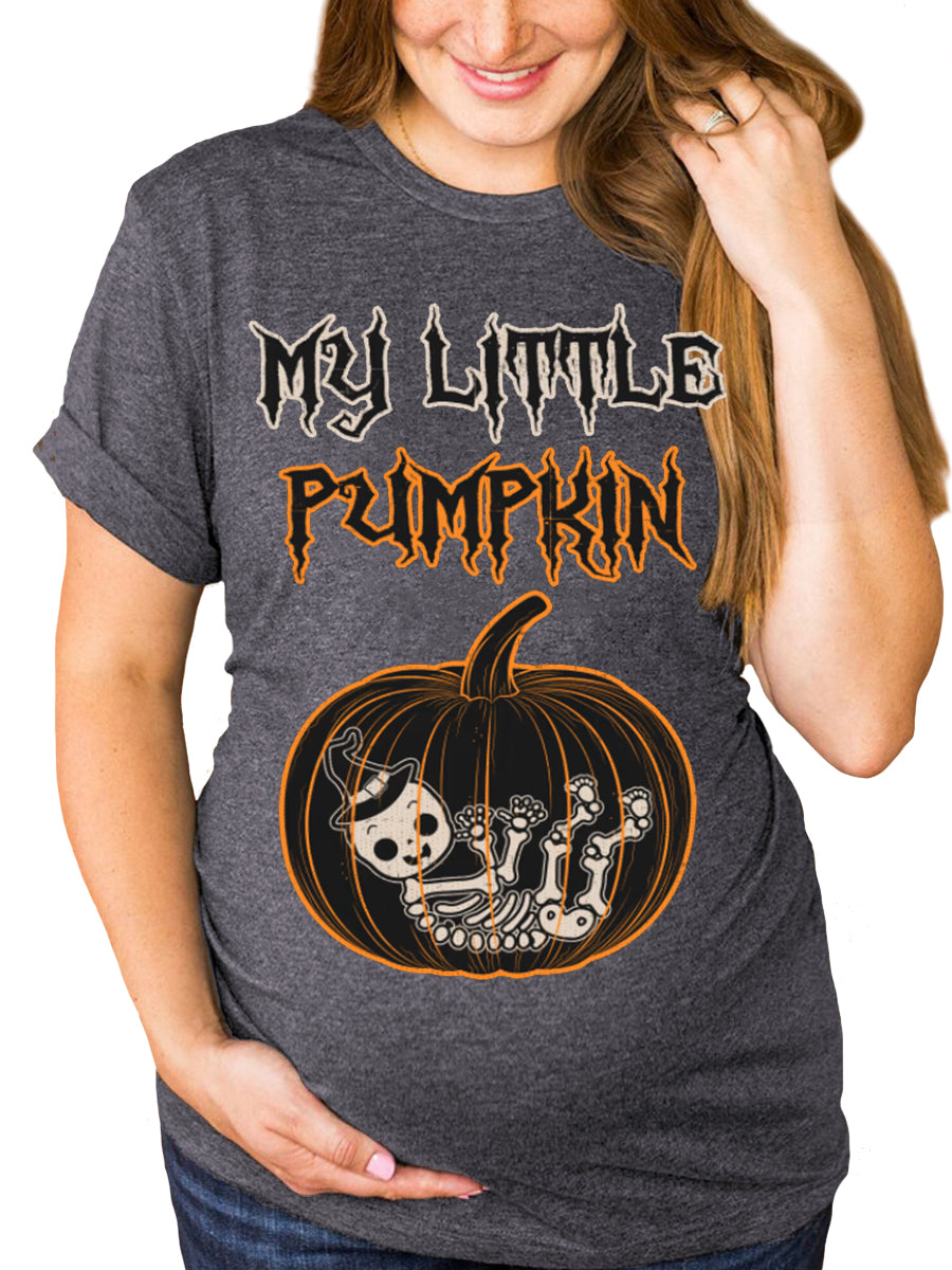 My Little Pumpkin Maternity Shirt