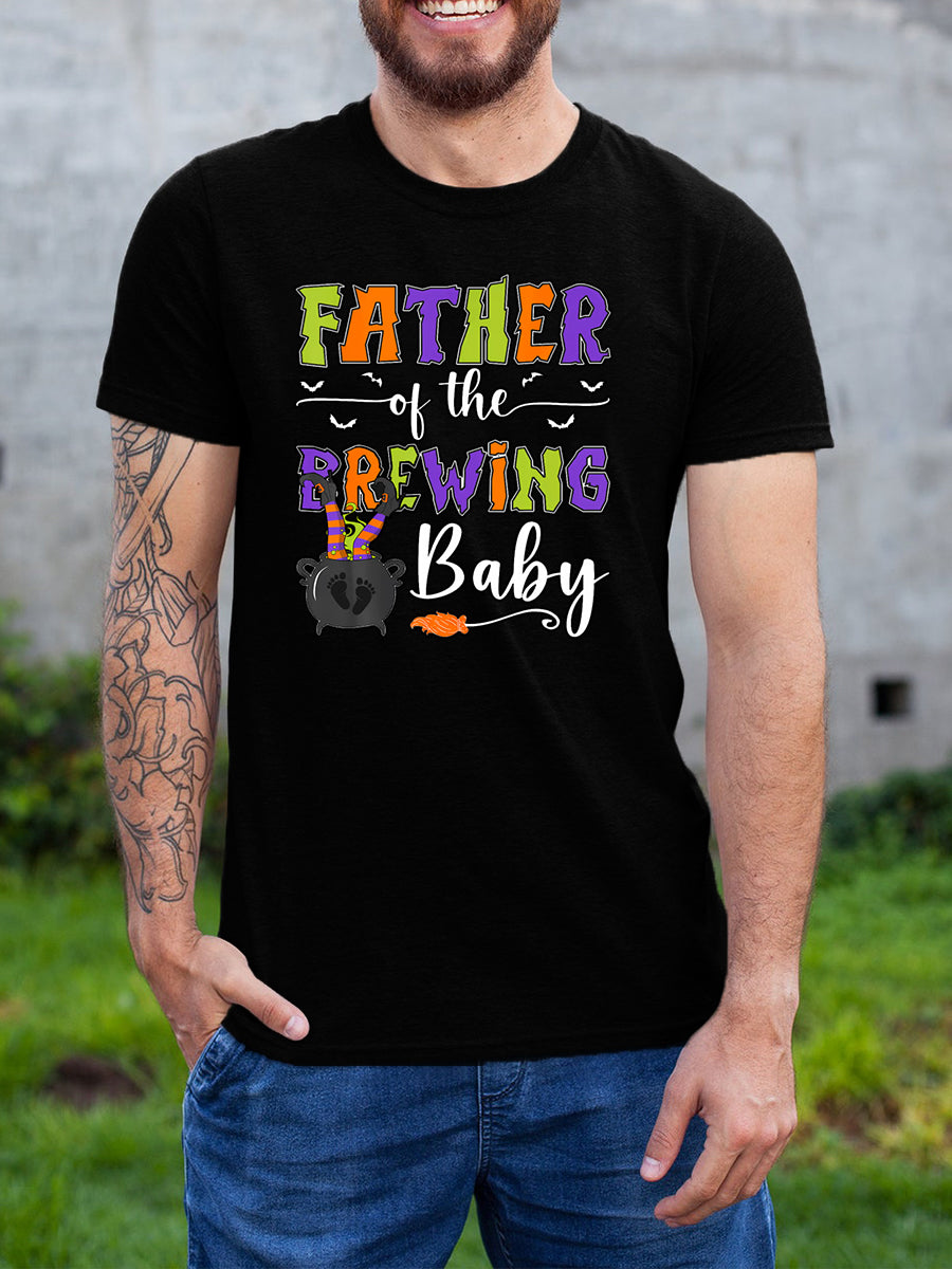 Mother Of The Brewing Baby Couple Shirt