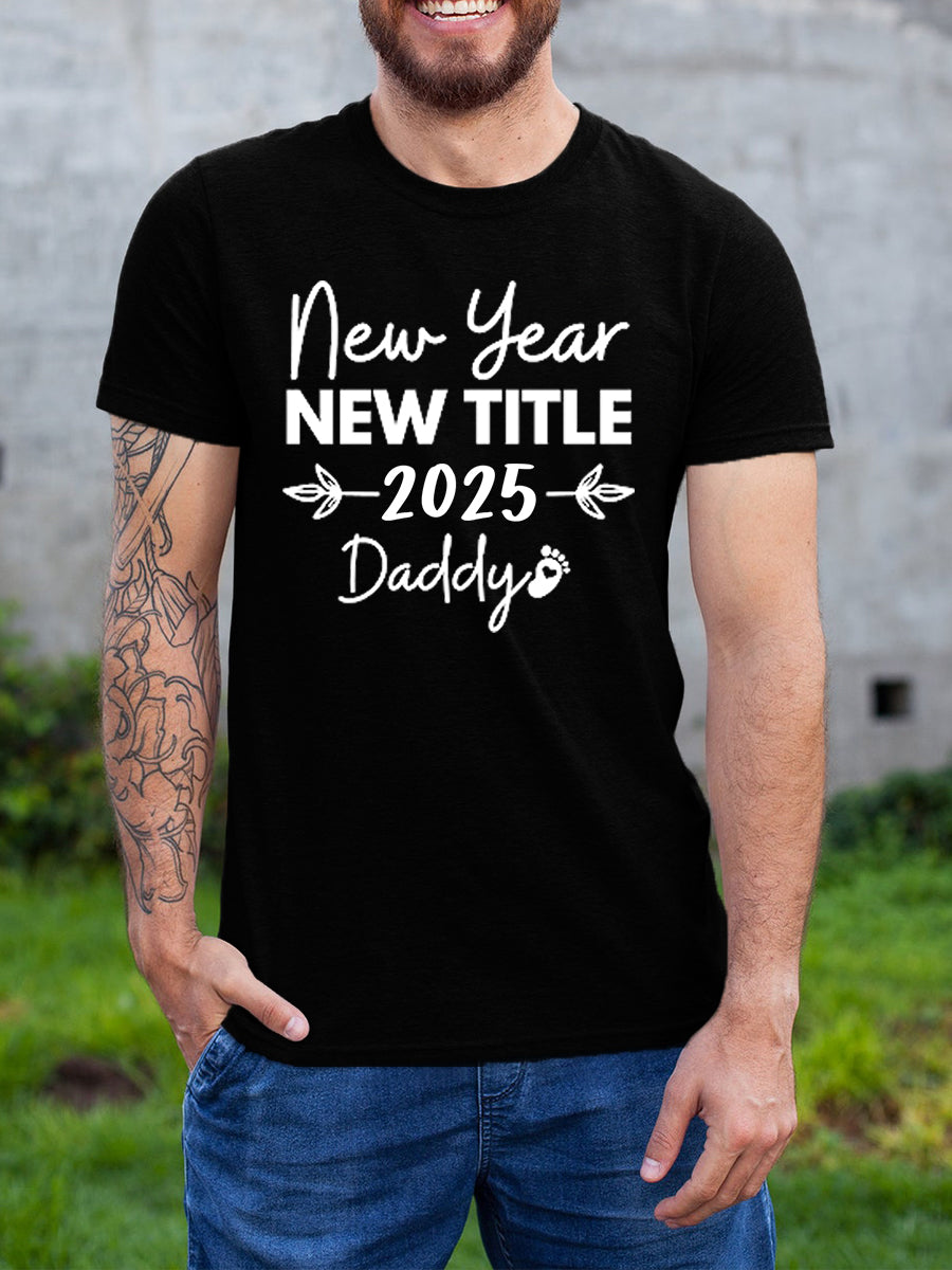 New Year New Mommy & Daddy 2024/2025 Couple Shirt