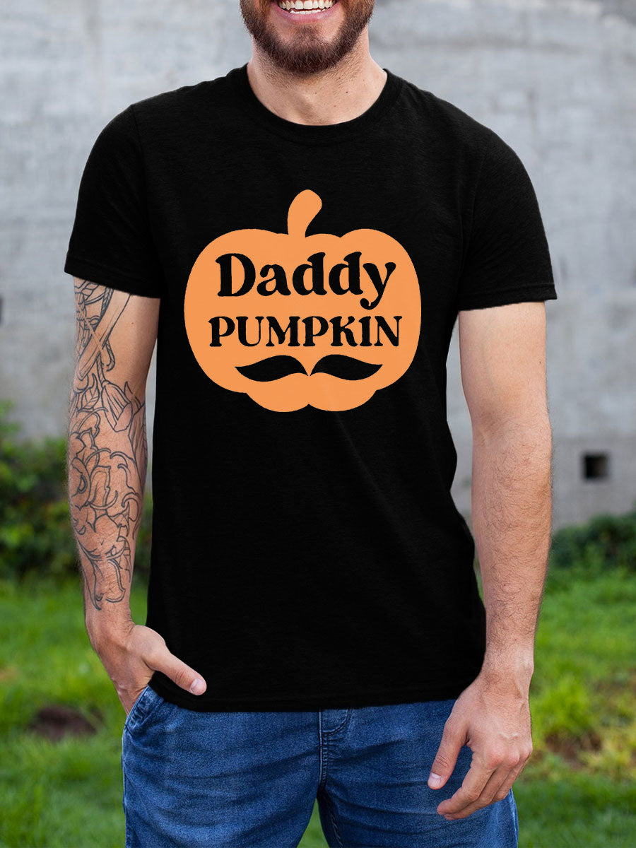 Mommy Pumpkin Baby Pumpkin Couple Shirt