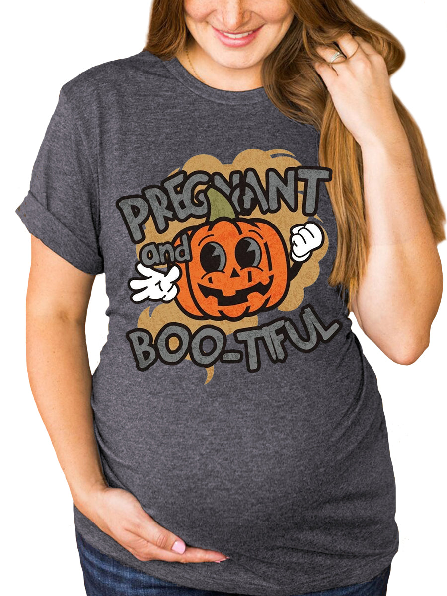 Pregnant and Boo-tiful Maternity Shirt