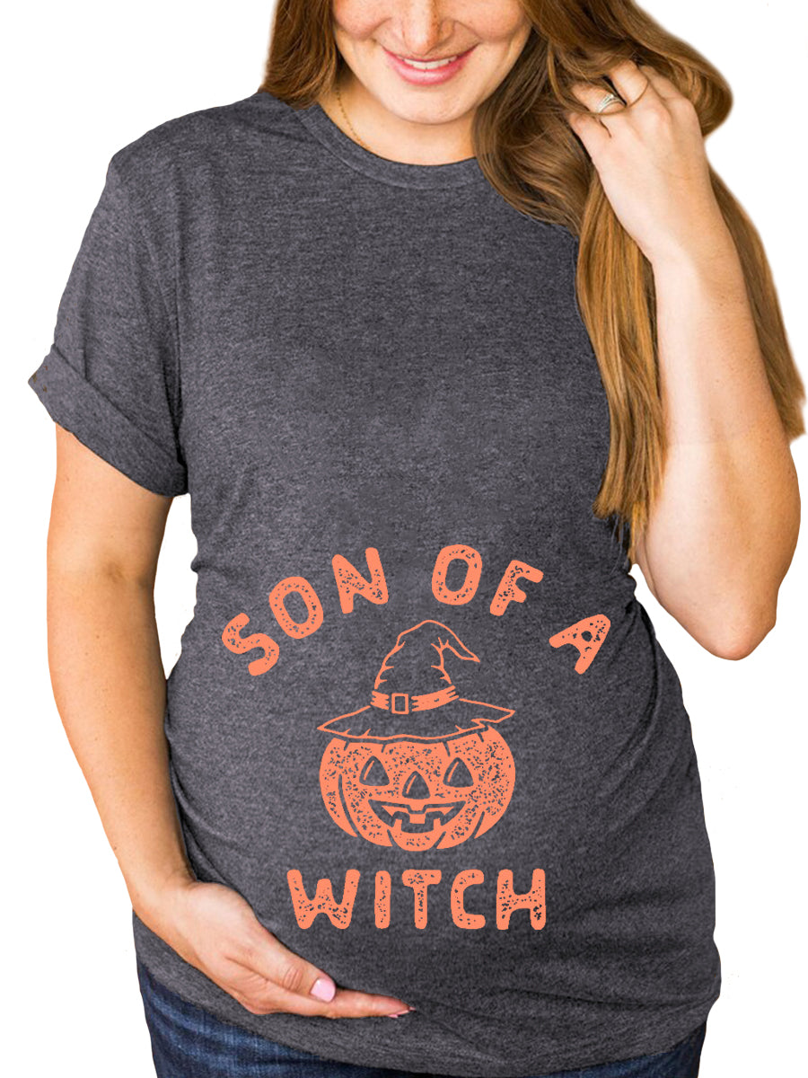 Son of Witch Maternity Shirt