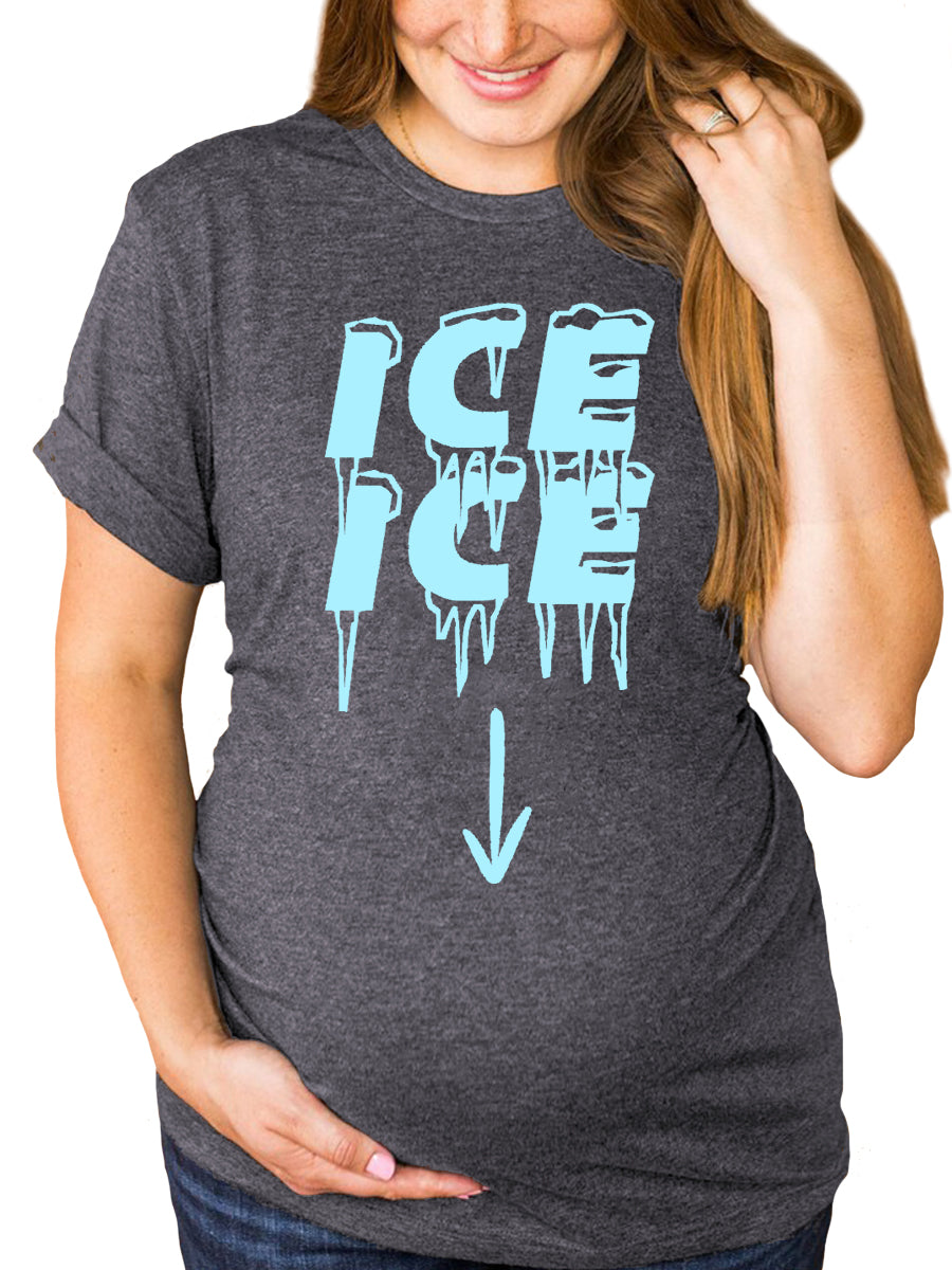 Ice Ice Baby Pregnancy Announcement Shirt