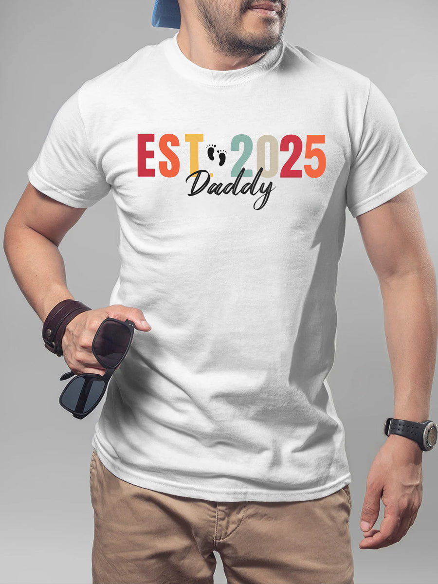 Est 2024/2025 Daddy/Mama Couple Shirt