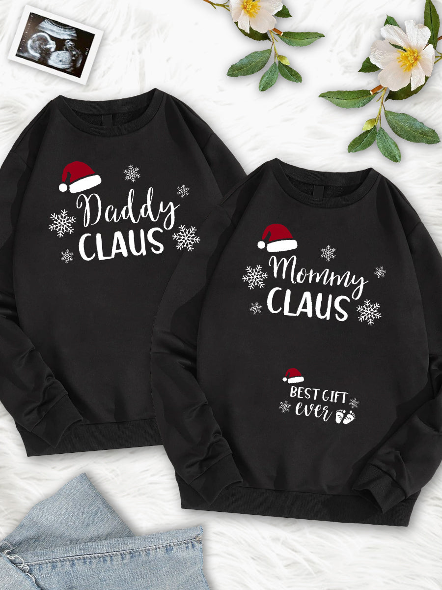 Mommy & Daddy Claus Couple Shirt