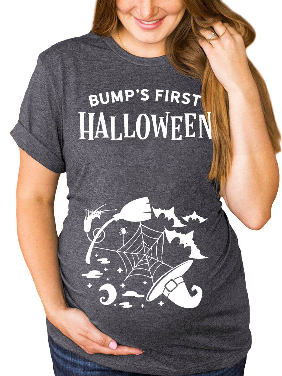 Bump's 1st Halloween Maternity Shirt