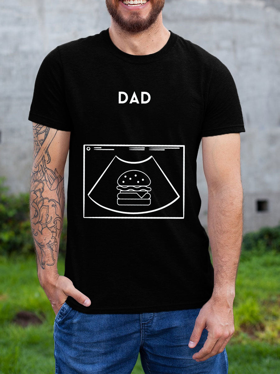 Mom Baby and Dad Food Couple Shirt