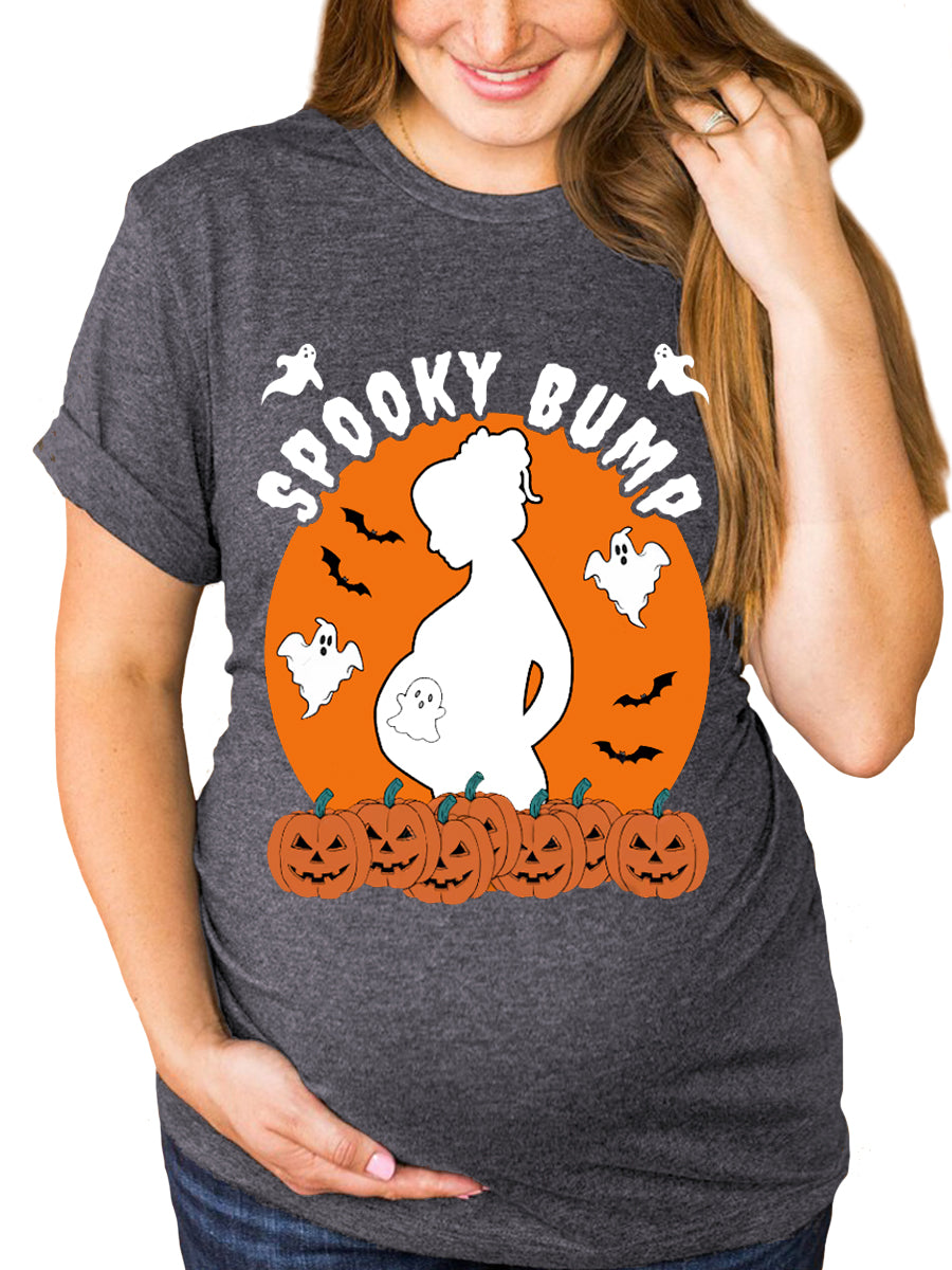 Spooky Bump Maternity Halloween Shirt