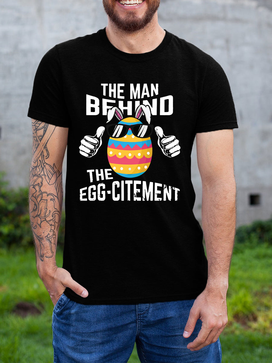 Some Bunny Is Eggspecting Couple Shirt