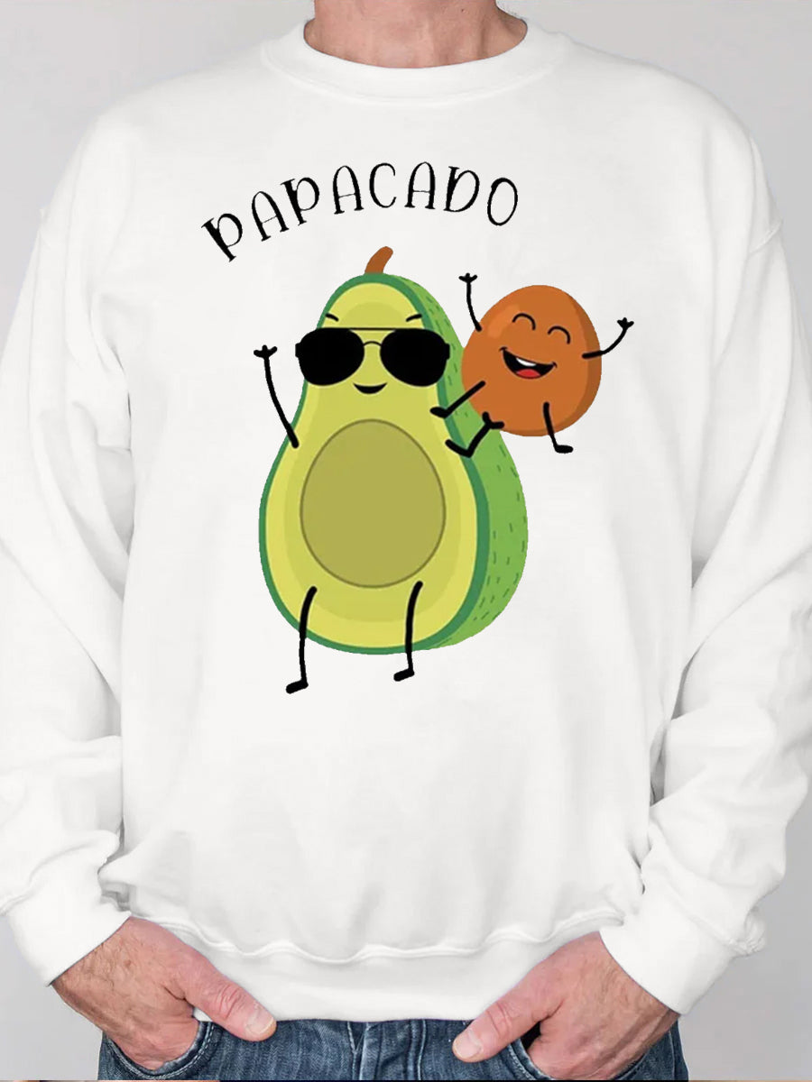 Mamacado & Papacado Couple Maternity Sweatshirt