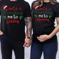 Santa Is Promoting Me To Mommy Announcement Family Matching Shirt