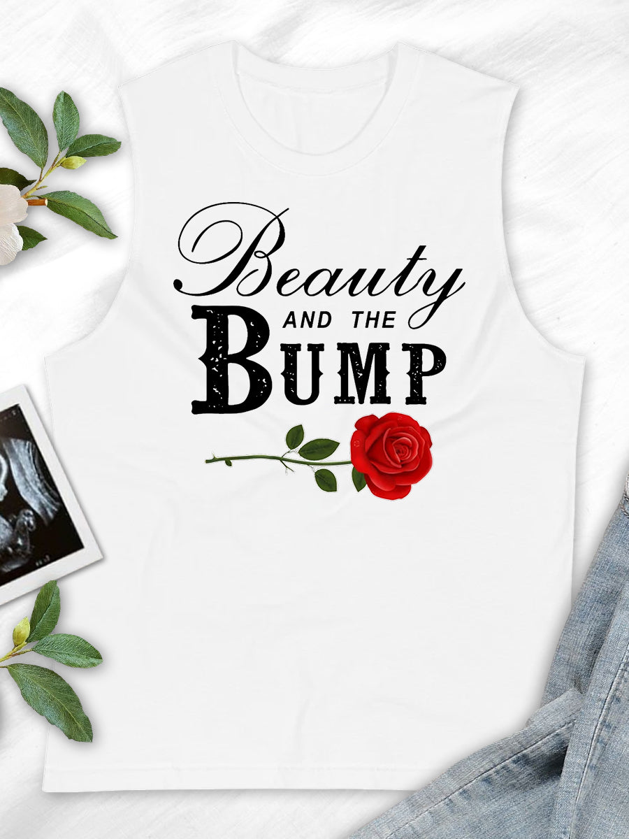 Beauty And The Bump Maternity Sweatshirt